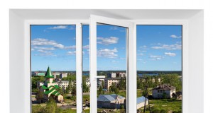 Fenêtre PVC avec double vitrage