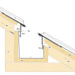 cheneau toiture schema